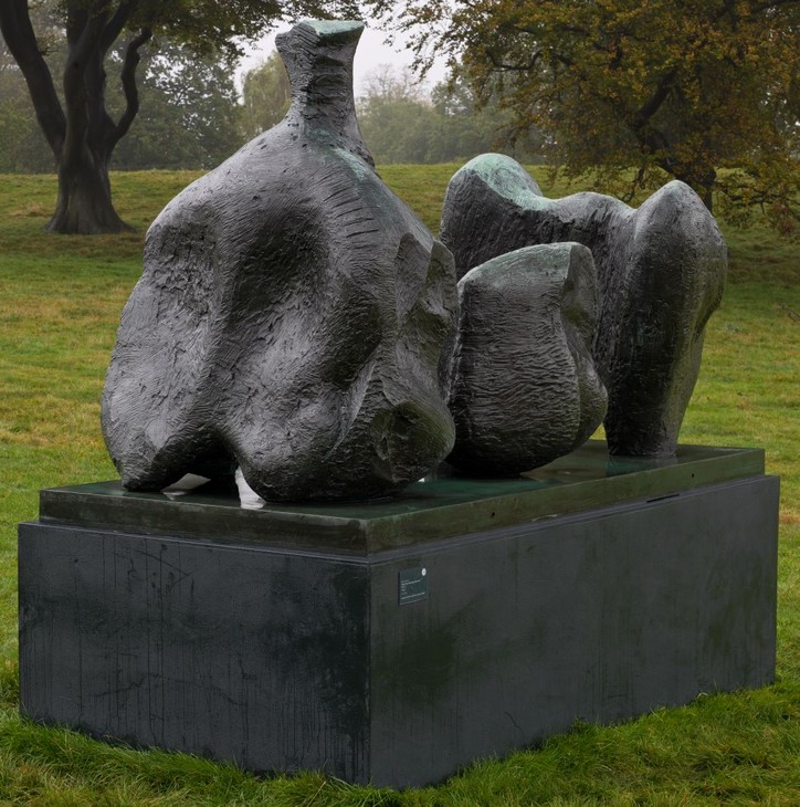 Henry Moore 'Three Piece Reclining Figure No.1' 1961–2, cast date unknown