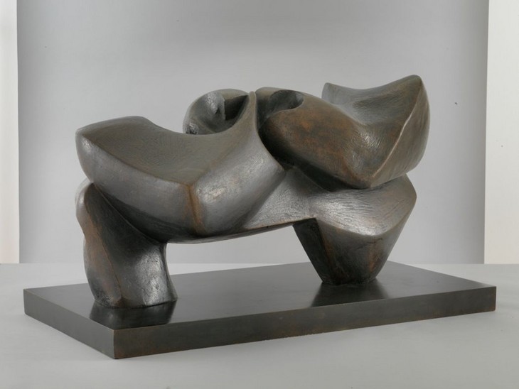 Henry Moore 'Large Slow Form' 1962, cast 1968