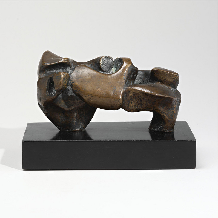 Henry Moore 'Slow Form: Tortoise' 1962, cast 1968