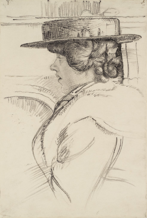 Walter Richard Sickert 'The Straw Hat' c.1911
