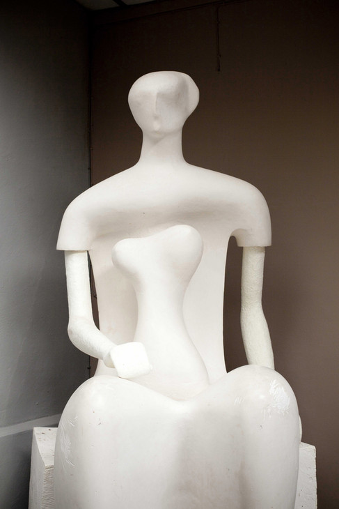Henry Moore 'Seated Woman' 1986