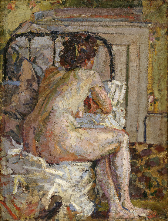 Harold Gilman 'Nude on a Bed' c.1911–12
