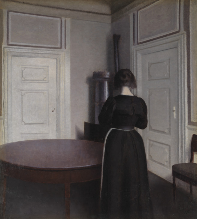 Vilhelm Hammershoi 'Interior' 1899