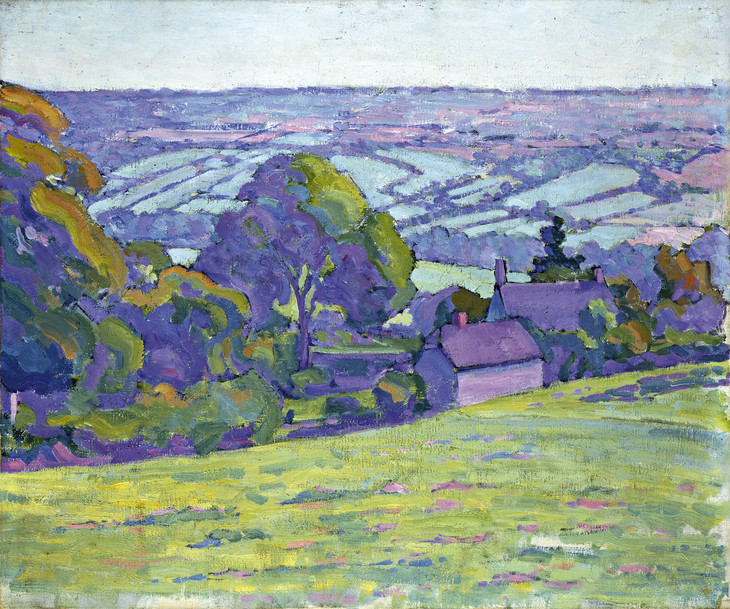 Robert Bevan 'A Devonshire Valley' 1913