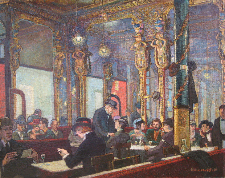 Adrian Allinson 'The Café Royal' 1915–16