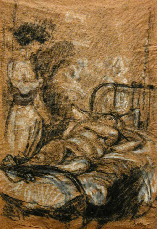 Walter Richard Sickert 'Camden Town Nude: Conversation' c.1908–9