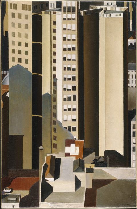 Charles Sheeler 'Skyscrapers' 1922