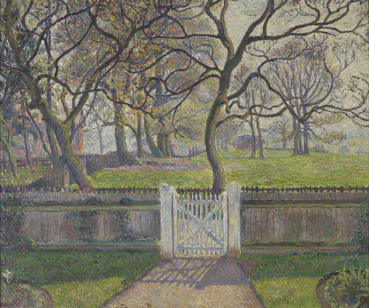 Lucien Pissarro 'The Garden Gate, Epping' 1894