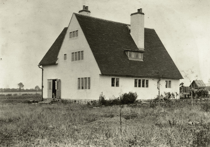 Stanley and Signe Parker's house, 102 Wilbury Road, Letchworth Garden City c.1910
