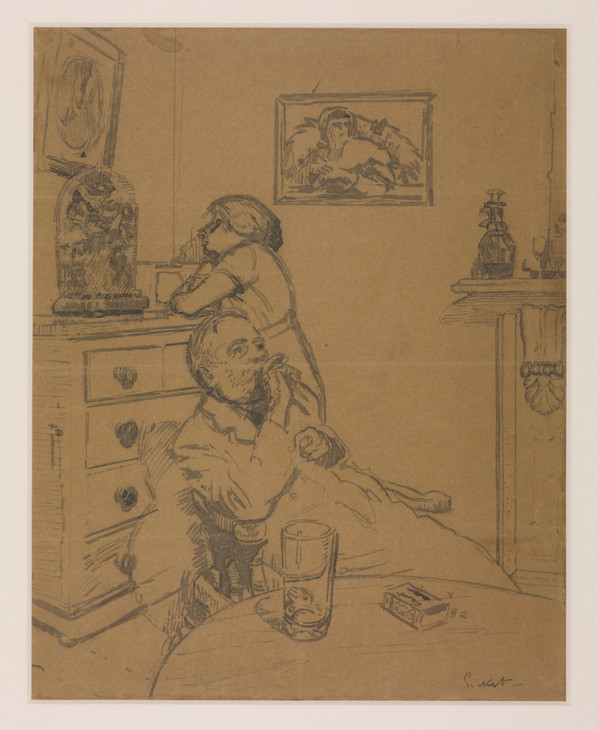 Walter Richard Sickert 'Study for 'Ennui'' 1913-14