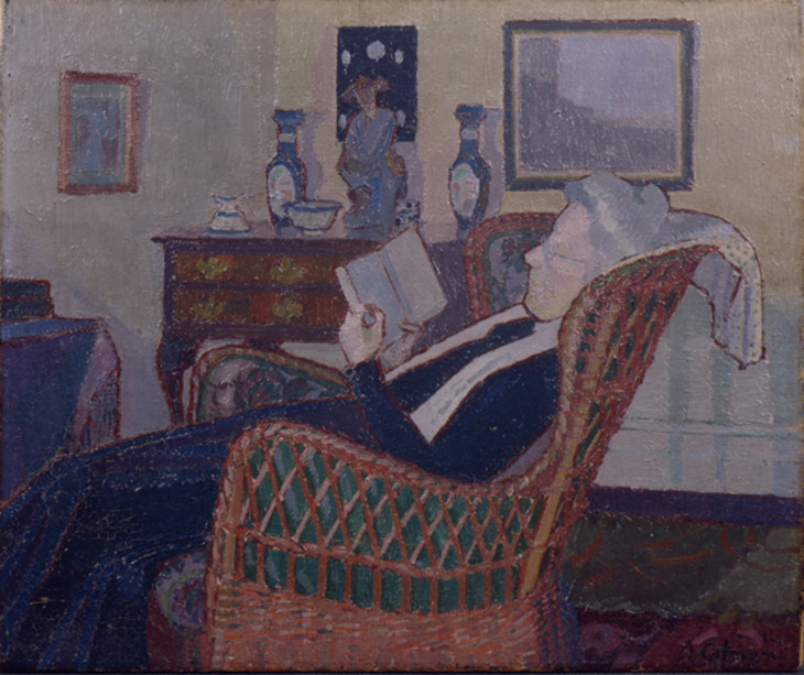 Harold Gilman 'Interior with the Artist's Mother' 1917–18