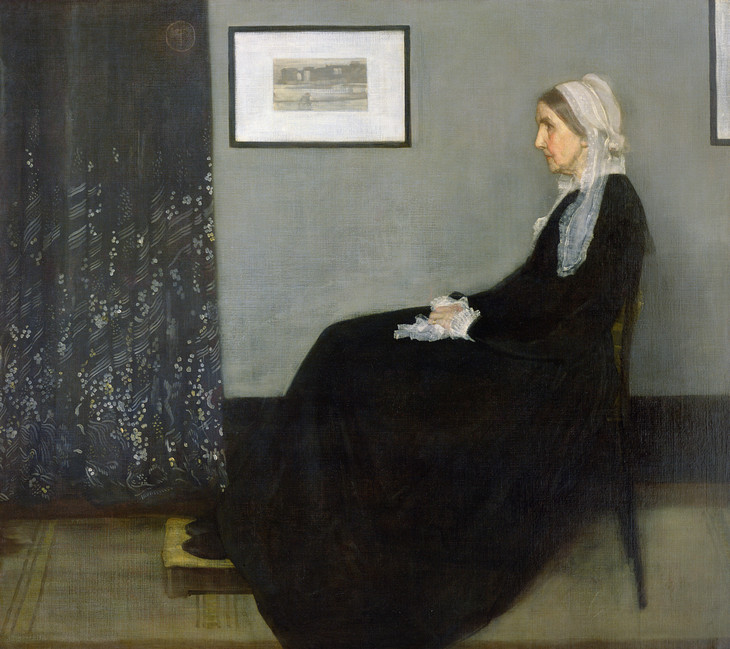 James Abbott McNeill Whistler 'Arrangement in Grey and Black No.1, Portrait of the Artist's Mother' 1871