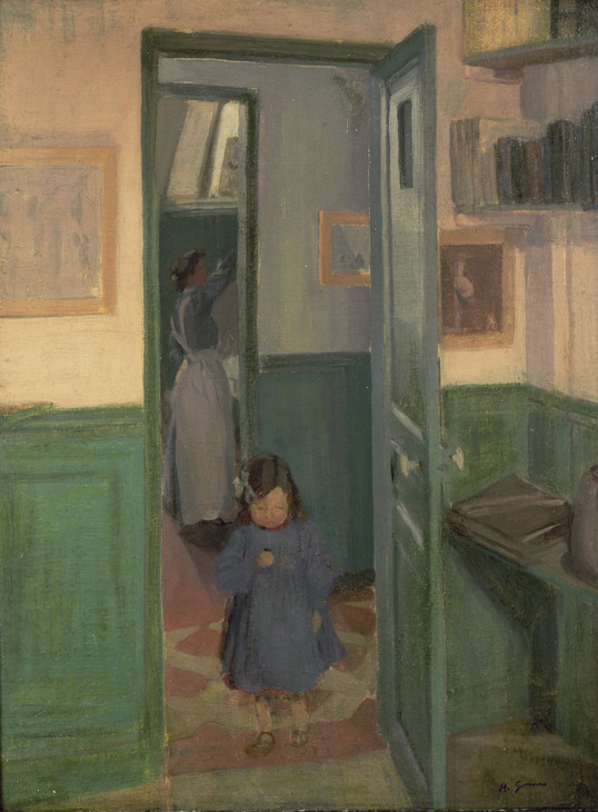 Harold Gilman 'In Sickert’s House at Neuville' 1907