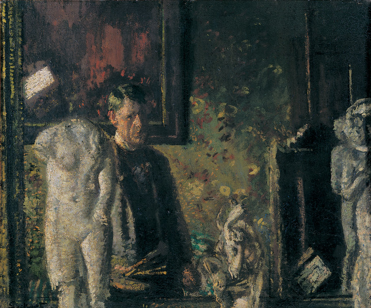 Walter Richard Sickert 'Self-Portrait: The Painter in his Studio' 1907