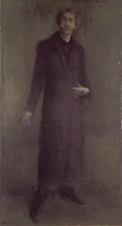 James Abbott McNeill Whistler 'Brown and Gold: Self-Portrait' c.1895–1900