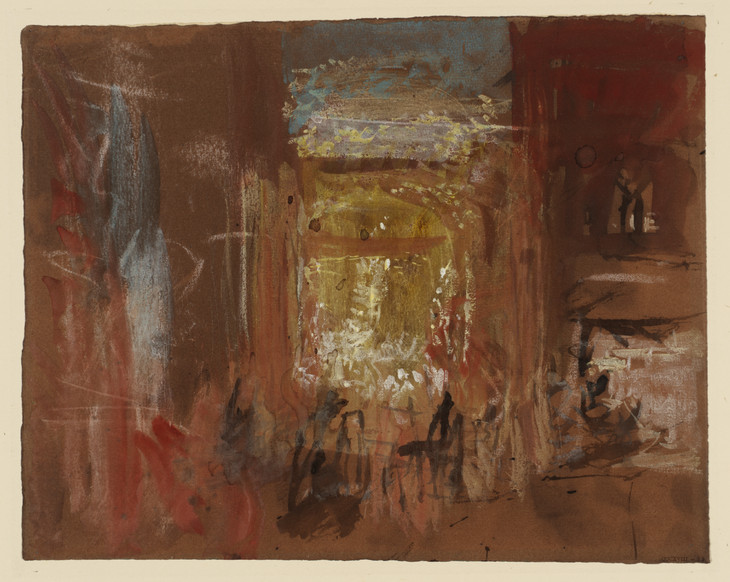Joseph Mallord William Turner 'Venice: The Interior of San Marco: the Atrium Looking North' circa 1840