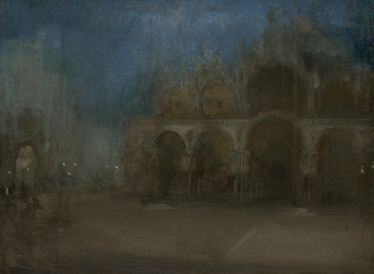 James Abbot McNeill Whistler 'Nocturne: Blue and Gold, St Mark's, Venice' 1880