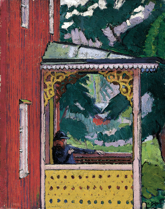 Harold Gilman 'The Verandah, Sweden' 1912