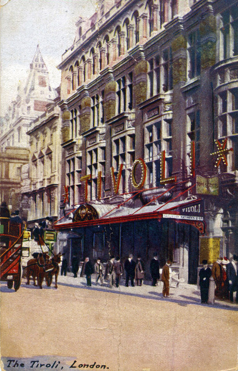 Tivoli Music Hall, The Strand, London c.1910
