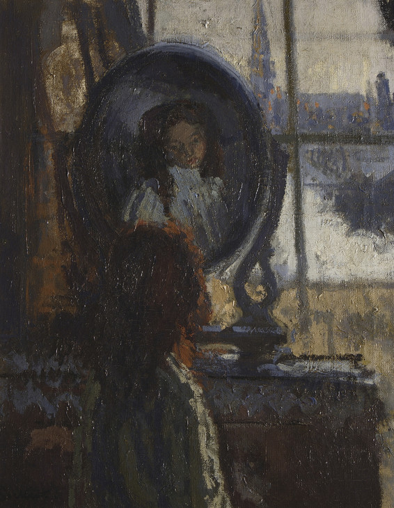 Walter Richard Sickert 'Girl at a Looking-Glass, Little Rachel' 1907