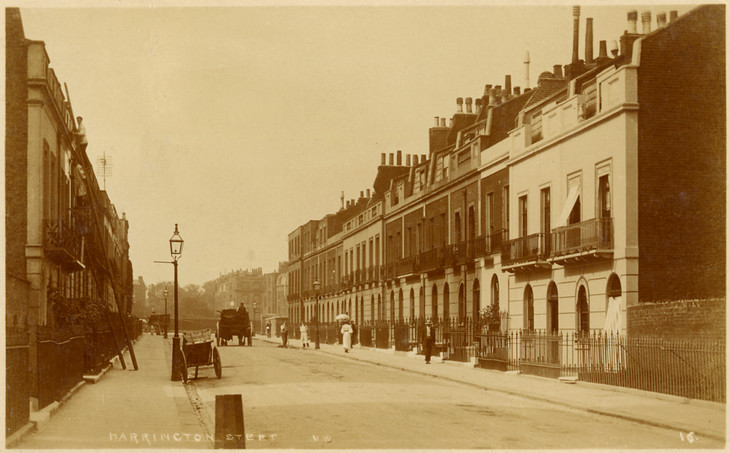 Harrington Street, home to Walter Sickert in 1907 c.1904