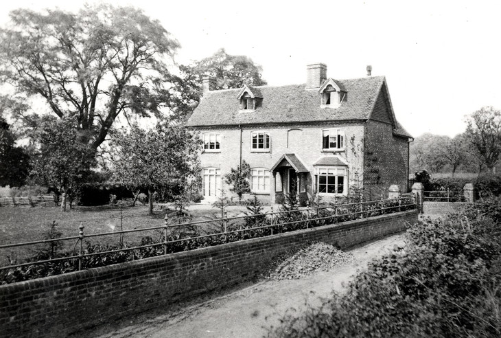 T.B. Latchmore 'Photograph of Rooksnest from the front, showing the wych-elm' undated
