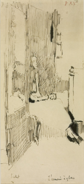 Walter Richard Sickert 'Study for 'L'Armoire à Glace'' c.1922