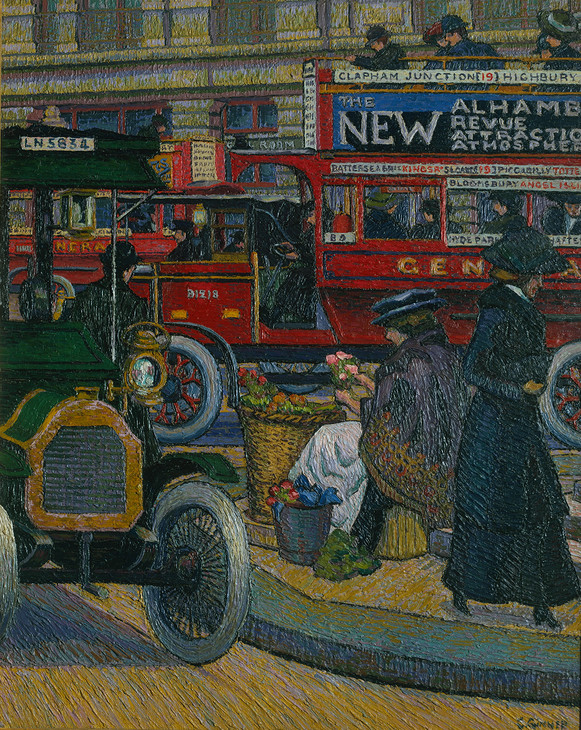 Charles Ginner 'Piccadilly Circus' 1912