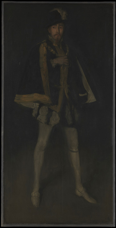James Abbott McNeill Whistler 'Arrangement in Black, No.3: Sir Henry Irving as Philip II of Spain' 1876