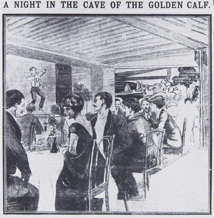 A Night in the Cave of the Golden Calf 4 July 1912