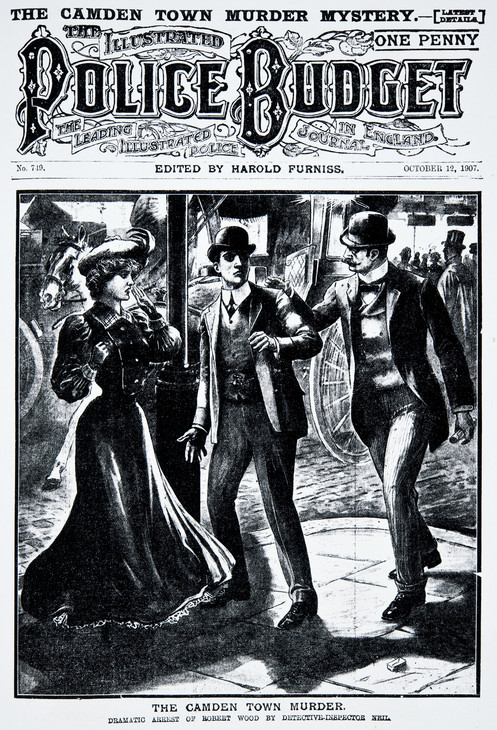 The Camden Town Murder: Dramatic Arrest of Robert Wood by Detective-Inspector Neil 12 October 1907