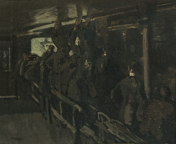 Walter Richard Sickert 'Gallery of the Old Mogul' 1906