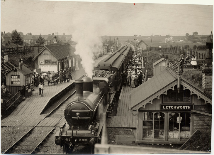 Letchworth Station c.1907