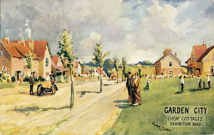 Frank Dean 'Garden City, Cheap Cottages Exhibition Road' c.1905