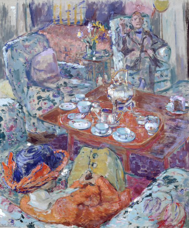 Ethel Sands 'Tea with Sickert' c.1911-12