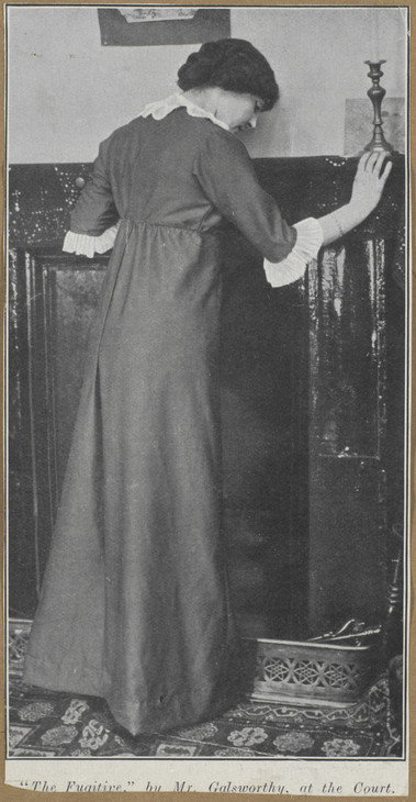 Irene Rooke as Clare Desmond in John Galsworthy's 'The Fugitive' 1913