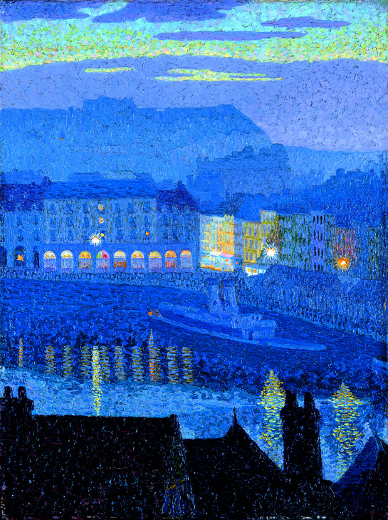 Charles Ginner 'Evening, Dieppe' 1911