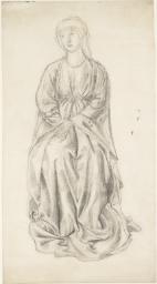 Study of a Seated Woman for ‘The Hours’