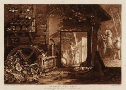 Pembury Mill, Kent, engraved by Charles Turner, Joseph Mallord William Turner, 1808, Etching and mezzotint on paper