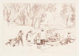 Juvenile Tricks, Joseph Mallord William Turner, 1811, Etching and engraving on paper