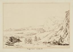 Martello Towers, nr Bexhill, Sussex, Joseph Mallord William Turner, 1811, Etching and engraving on paper