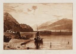 Inverary Pier. Loch Fyne. Morning, Joseph Mallord William Turner, 1811, Etching, aquatint and mezzotint on paper