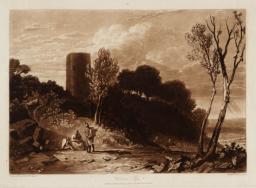 Winchelsea, Sussex, engraved by J.C. Easling, Joseph Mallord William Turner, 1812, Etching and mezzotint on paper