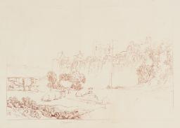River Wye, Joseph Mallord William Turner, 1812, Print on paper