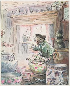 ‘Where is My Twist?’, Helen Beatrix Potter, c.1902, Ink, watercolour and gouache on paper