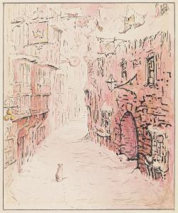 Simpkin in the Snowy Street