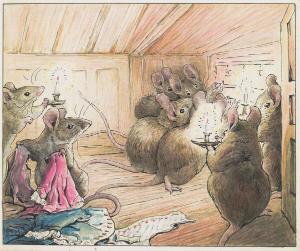 The Mice Hear Simpkin Outside