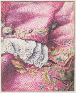 The Mice Stitching Button-Holes