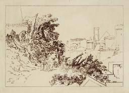 The Tenth Plague of Egypt, Joseph Mallord William Turner, 1816, Etching and engraving on paper
