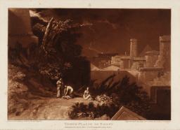 The Tenth Plague of Egypt, engraved by William Say, Joseph Mallord William Turner, 1816, Etching and mezzotint on paper